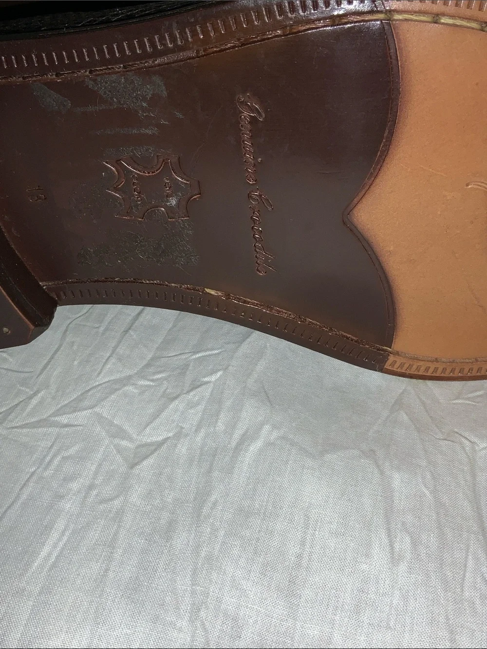 NWOB David Eden Jeremiah Men’s Genuine Crocodile 🐊 leatherdress Shoes. Sz. 13.